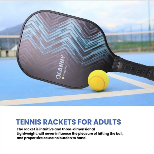 Professionell Pickleball Racket Fiber Ultralätt Pickleball Racket Professionell Utomhus Boll Sports Racket