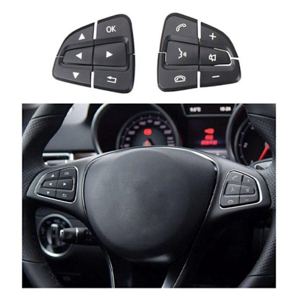 Vänster Multifunktionsknappar för Ratt 0999050600 0999050700 GLA GLS W246 W166