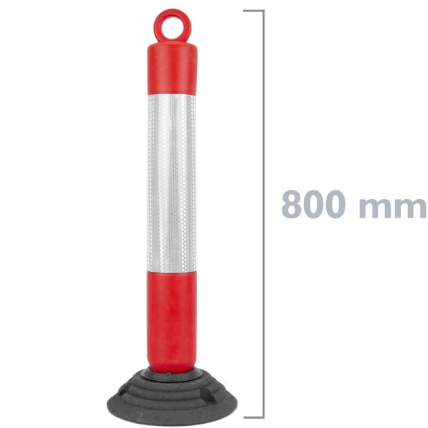 Liikennemerkki ja -majakka 800x100mm kumialustalla