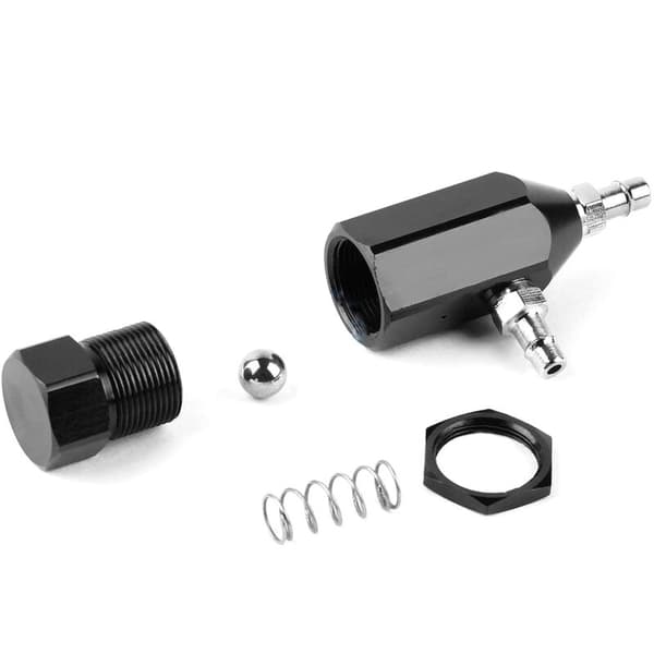 Universal 1-30 PSI Manuel Aluminium Turbo Lukket Loop Boost Lever Kit Sort