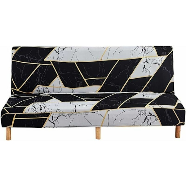 Armlös Clic Clack-överdrag Elastiskt Stretch Soffaöverdrag Soffa Sängöverdrag Armlös Soffaöverdrag phe（Tid och rum）