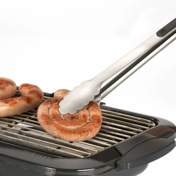 Grilltang, rustfrit stål/plast, længde: 37,7 cm, Classic Spezial, sølv/sort-