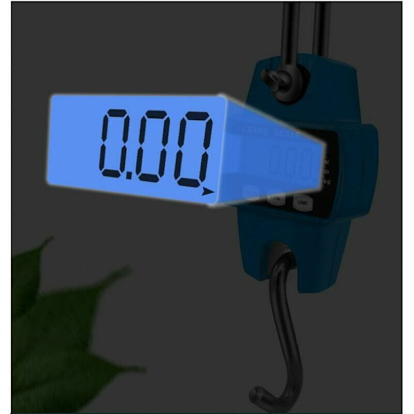 Oranssi väri Yksikokoinen Mini Kannettava Digitaalinen LCD Elektroninen Tikkaat Pelitikkaat Nosturitikkaat 300kg Tikkaat Koukun kanssa Matkalaukku Ulkoilma Fi