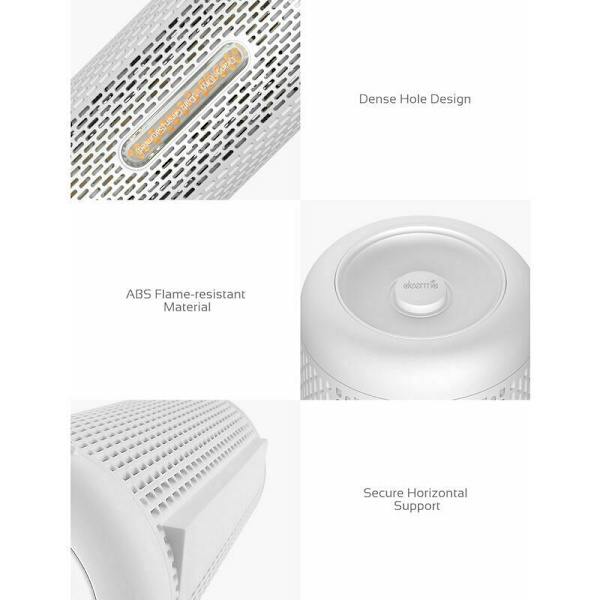 Mini Luftfugtighedsfjerner (Aftørrer), Genopladelig, 20W, 360° til Garderobe, Soveværelse, Kontor osv. Hvid