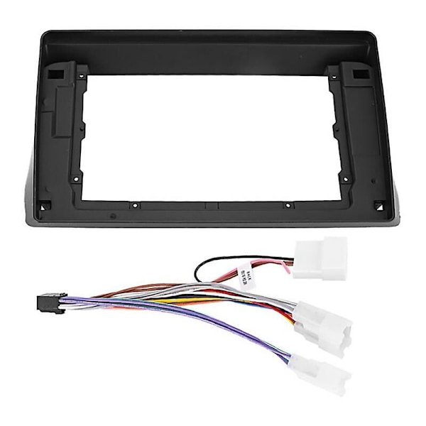 10 Tums 2DIN Bilradio Fascia för Wish 2009-2012 Stereo Fascia Panel Instrumentbräda Montering Installation Bil DVD Fra