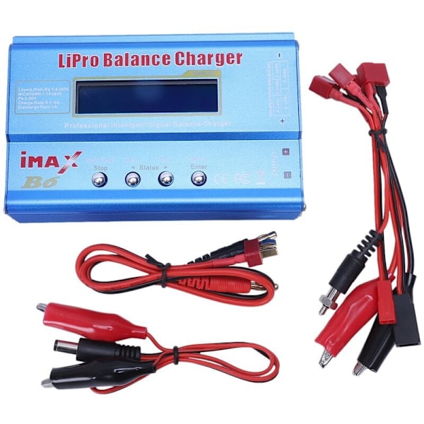 B6 Digital LCD RC Batteriladdare NiMh Laddare Tillbehör