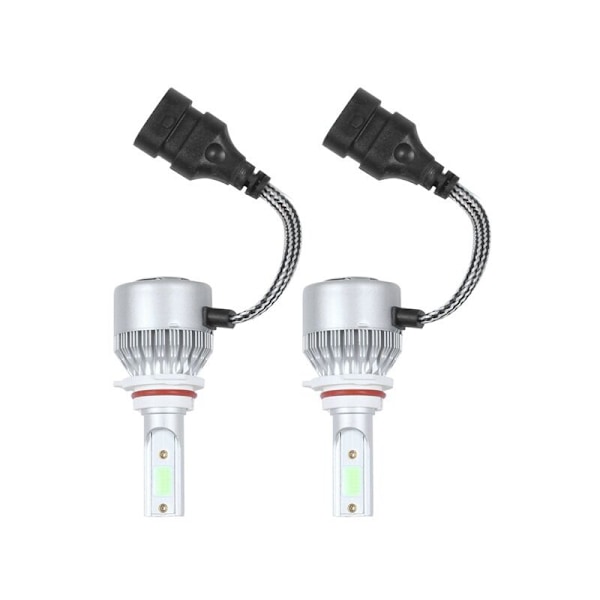 2 kpl sarjan LED-ajovalopolttimot 9006/HB4 8000K Auton ajovalot 72W Muunnossarjat Auto Sumuvalot