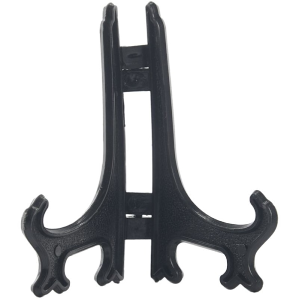 48 stk. 3 tommer Staffeli Stativer Billede Plastik Plade Holder Display Ramme (Sort)