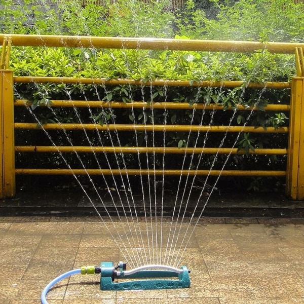 Oscillerende sprinkler Multipurpose Hage Oscillerende sprinkler Automatisk vanning Vanningsverktøy for plen Grønnsakfelt Takkjøling