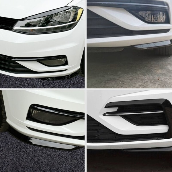 Golf 7.5 7.5 2018-2020 -auton puskurin huulilapio sivuympäröivä spoileri