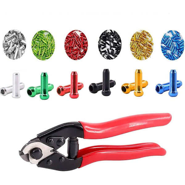 120 stk. Serie B Cykelbremsekabel Endekapper Endekapper Skifter Crimp Endekapper, Kabel Kabelsæt til Cykler