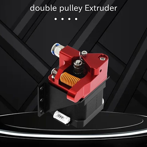 Cr10 Ekstruder Oppgradering for Aluminium Dobbel Ekstruder for S Pro Dobbel Hjul Ekstruder Reprap Prusa I3 1.75Mm