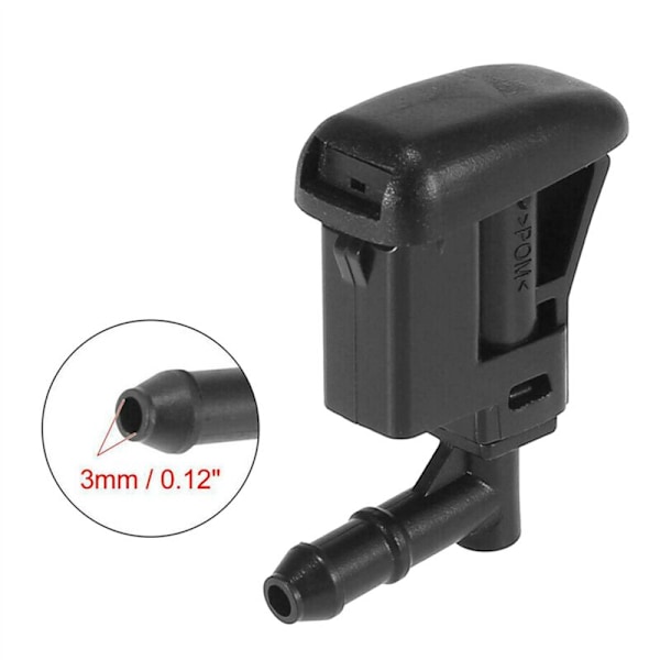 2X för 1-serien E81 E87 E88 E82 Z4 E85 E86 Vindrutespolardysor Spruta Jet Fönster Ny 61667110852