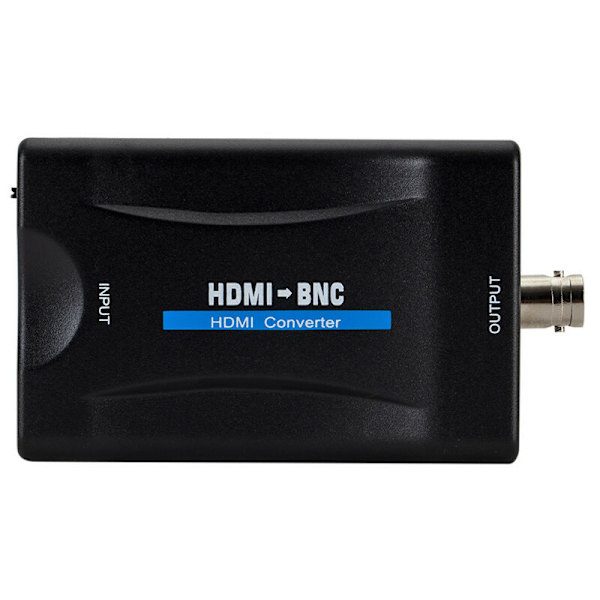PAL/NTSC-kompatibel HDMI till BNC ljud- och videokonverteradapter med USB-strömkabel