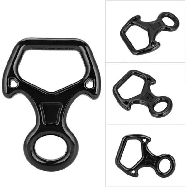 Klätterrepellering Ring 25KN Figur 8 Repellering Ring Klättring Räddningsutrustning för Nedstigning, Rappellering