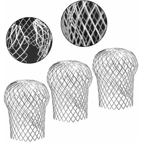 Ränna 4 Stycken Aluminium Rännskydd Rännskydd Rännskydd Nedloppsskydd Metall Rännskydd Rännskydd Löv