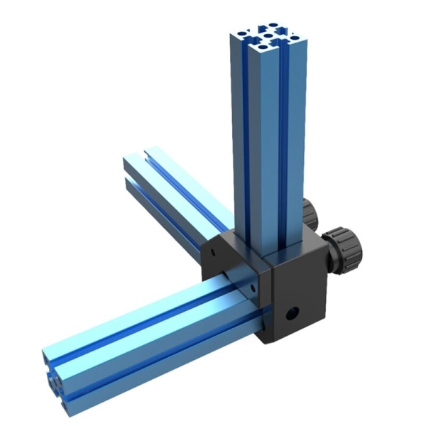 Hjälpmedel för installation av rätvinklig linjal för 3D-skrivare Mikrometer Salladsgaffel Rigr (Voron V0 0.1/0.2 för 1515-profil)
