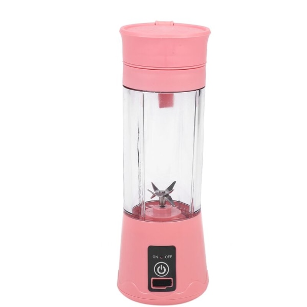 USB Genopladelig Blender 380Ml 6 Blade Frugt Juicer Flaske Kop Saft Citron Frugt Grøntsag Smoothie Presse Reamers