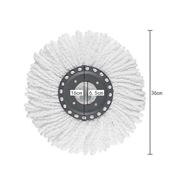 3 kpl Mikrokuitu Mop-Päällisiä Vileda 2 in 1 Turbo Mopille