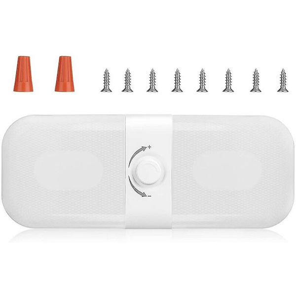 Billag LED Taklampe med 3 Farger, Justerbar Lysstyrke, Tak/Yacht/Bobil Leselampe