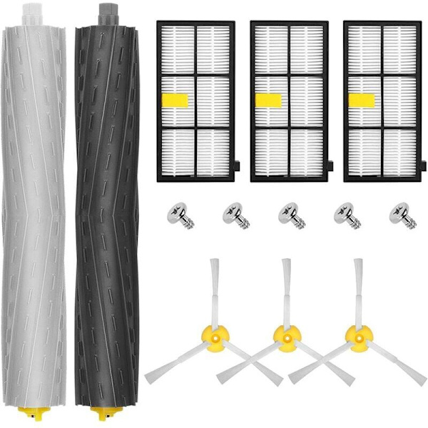 Reservedeler Tilbehørssett for iRobot Roomba 800 805 850 860 865 866 870 871 880 886 890 891 895 896 900 960 965 966 ​​980 990 Husholdningsrobot
