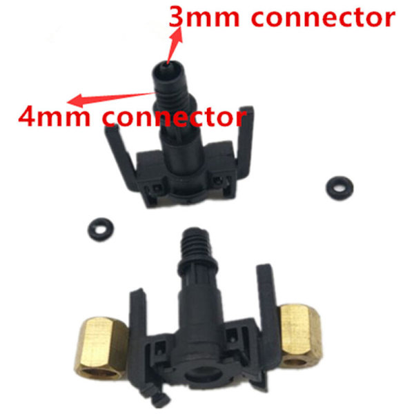 20 st Dx5 Uv Damper Connector för Dx5 Mimaki Jv33 Jv5 4X3Mm