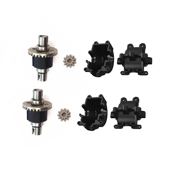 2 set metalldifferential och växellåda för SG1603 SG1604 SG1605 UD1601 UD1602 UD1603 1/16 RC bil uppgraderingsdelar