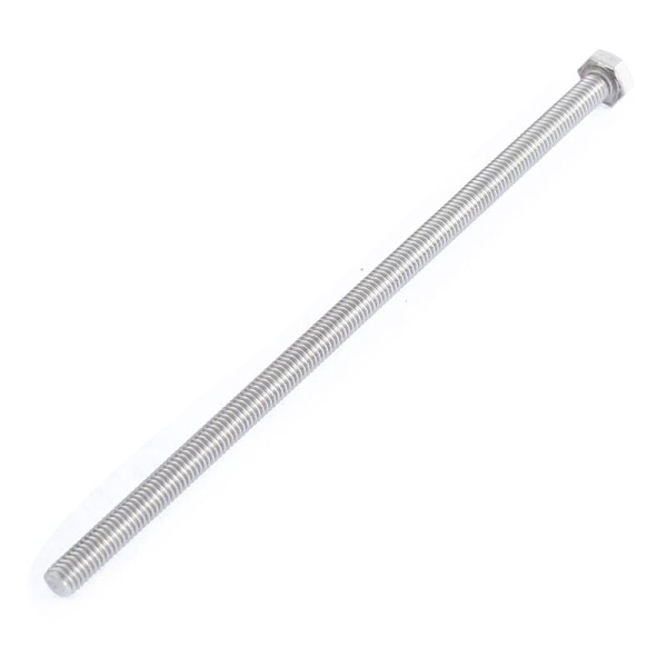 M6 x 150mm A2 rustfritt stål bolt full gjenget sekskant bolt 4 stykker