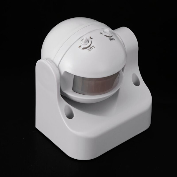110V-240V Utomhus Ip44 180 Grader 50/60 Hz Pir Rörelsesensor Detektor Brytare Infraröd Rörelsesensor Brytare