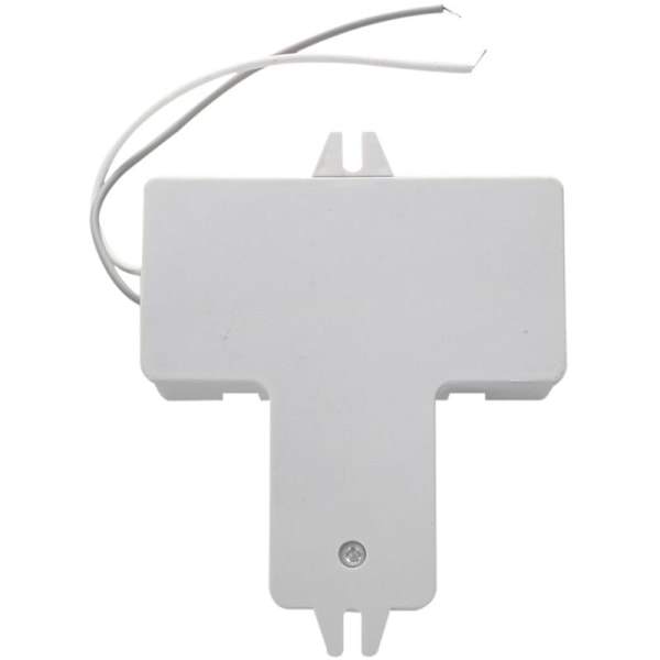 2X Hvid Plastik Lysstofrør Forkobling 220V 0.19A 38W Rør Pære Pin 2D Skall