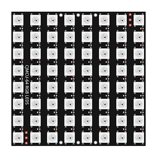Matrisepanel 3 X U 64 LED-modul CJMCU-8X8 Kompatibel med for og for