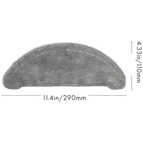 Reservedeler for Xiaomi Roidmi Eve plus SDJ01RM Hovedsidebørste Mopp Støvsuger Reservedeler Tilbehør