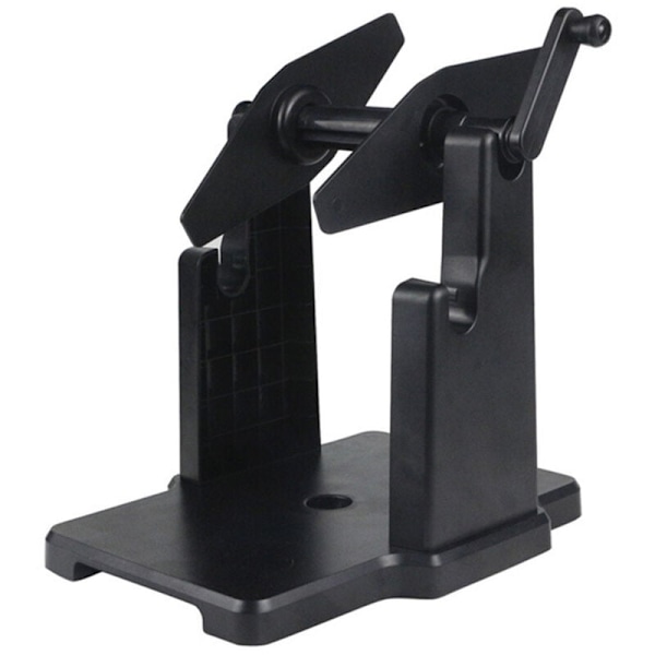 Ekstern rulle etiket holder, 2 i 1 harmonika papirholder til skrivebords termisk etiketprinter