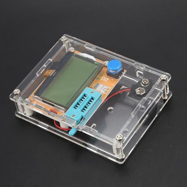 DIY-modul til LCR-T4 ESR-meter transistor-tester diode triode kapacitans SCR induktans M12