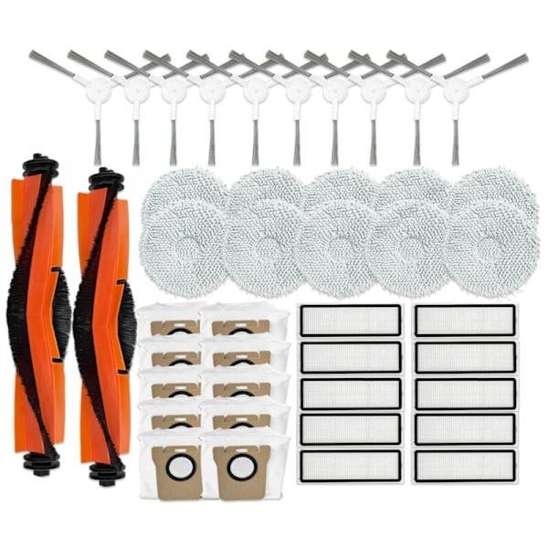 Til Omni 2 C102CN / B101CN B116CN X10+ flere Dele Tilbehør Hovedsidebørste Hepa Filter Mop Støvsugerpose