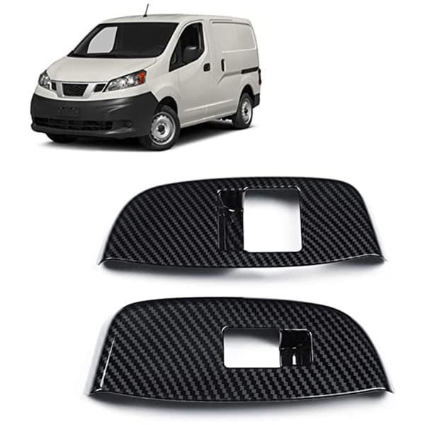 Bilde interiør dørhåndtak armlene vindus bryter panel deksel trim tilbehør for NV200 Evalia 2010-2018