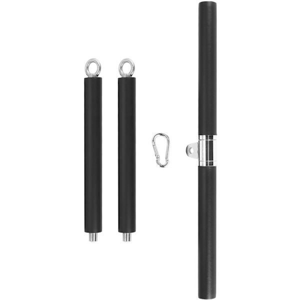 Justerbar multifunktionell LAT Pull Up Bar Cable Machine Attachment för hemgym bänkpress squat träning