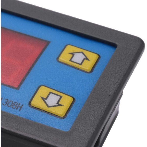 W1308H LED-mikrodator digital display temperaturregulator termostat intelligent tidskontrollbrytare justerbar elektronisk temperaturkont