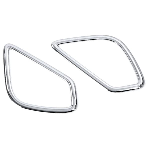Abs Chrome Deksel Trim Hoofd Mistlamp Lamp Frame Stick Deel 2Stuks voor Eclipse Cross 2017 2018 2019