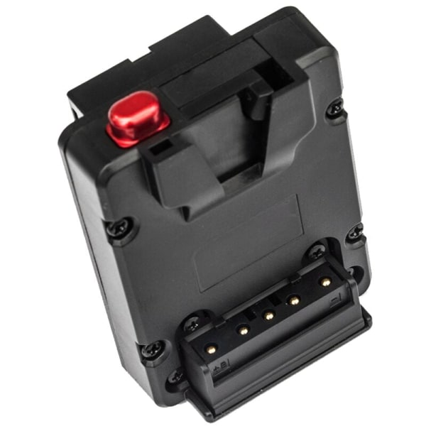 V-Lock-batteri til V-Mount NP-F F550 F570 F750 F970 D-Tap Dummy-batterikonverterplate for V-Mount LED-lysmonitor