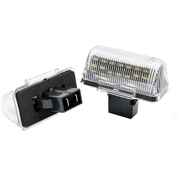 2 stk For Transit Mk6 Mk7 1985-2013 For Transit 2002-2013 4388111 LED Nummerplate Lys