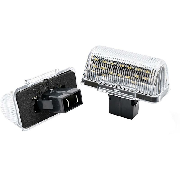 2 stk. Til Transit Mk6 Mk7 1985-2013 Til Transit 2002-2013 4388111 Led Nummerpladelys