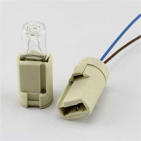 10 kpl G9-lampunkantoja, G9-keraaminen kanta 150 mm:n teflonjohdolla G9 LED-halogeenilampuille kotona