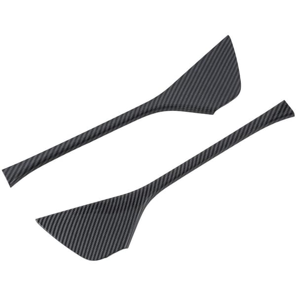 2 stk karbonfiber bil midtkonsoll armlene boks side stripe trim for ID.4X ID4X 2022
