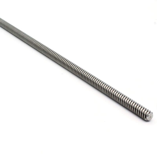300Mm 8Mm T8 Trapetsskruv + Kopparmutter Koppling Hex Nyckel Block Kullager för 3D-skrivare