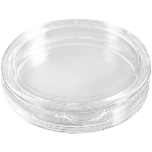 20 stk Runde Klar Plastik Hjørnebokse 40mm