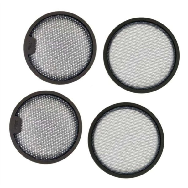 4 st tvättbara bakfilter för T10 T20 T30 handdammsugare ersättningstillbehör filter