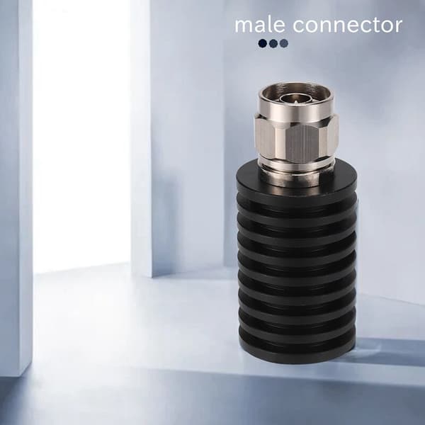 25W N 50 Ohm DC-3GHz RF Koaksial Han-stik, Dummy Load-stik