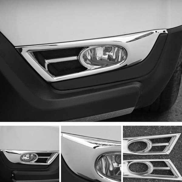 Chrome Foglygte Dæk Trim til -V 2017 2018