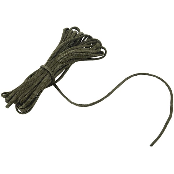 7 Rep Paracord Fallskärmslina Högpresterande Camping Överlevnad Färg: Grön Längd: 8M